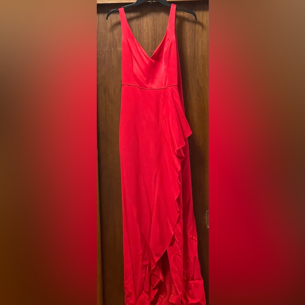Red dress